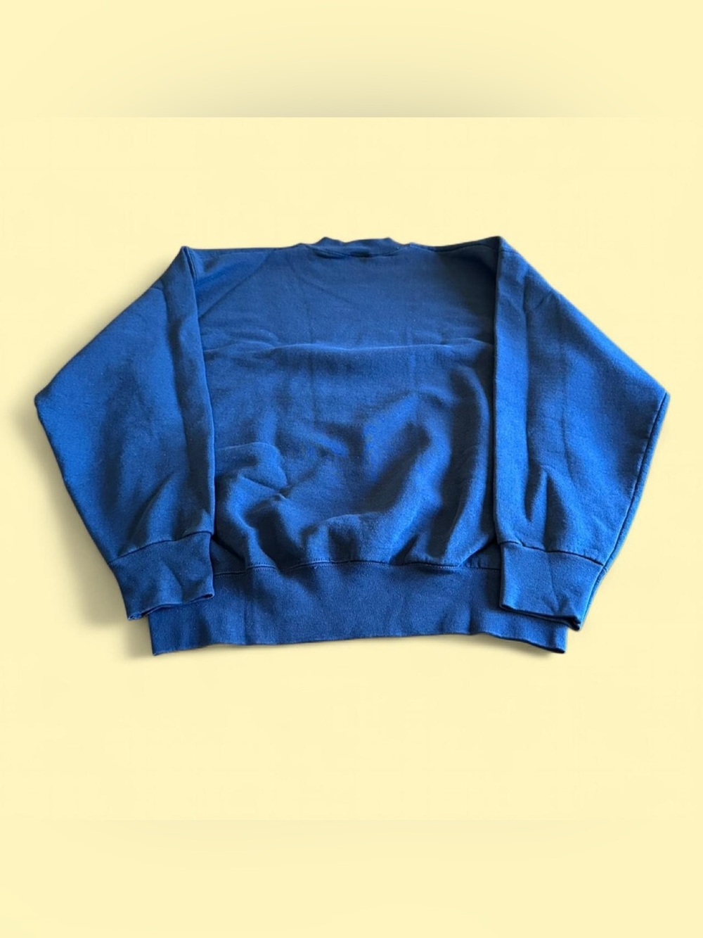 Vintage Whitetail Deer Heavyweight Navy Blue Sweatshirt Men’s Large - Picture 4 of 6